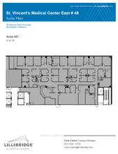 46-52 Medical Park Dr E, Birmingham, AL à louer Plan d  tage- Image 1 de 1