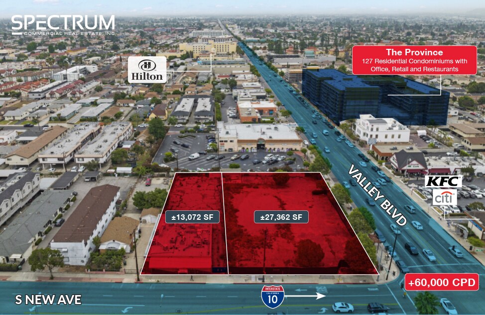 531-545 W Valley Blvd, San Gabriel, CA à louer Photo du bâtiment- Image 1 de 6