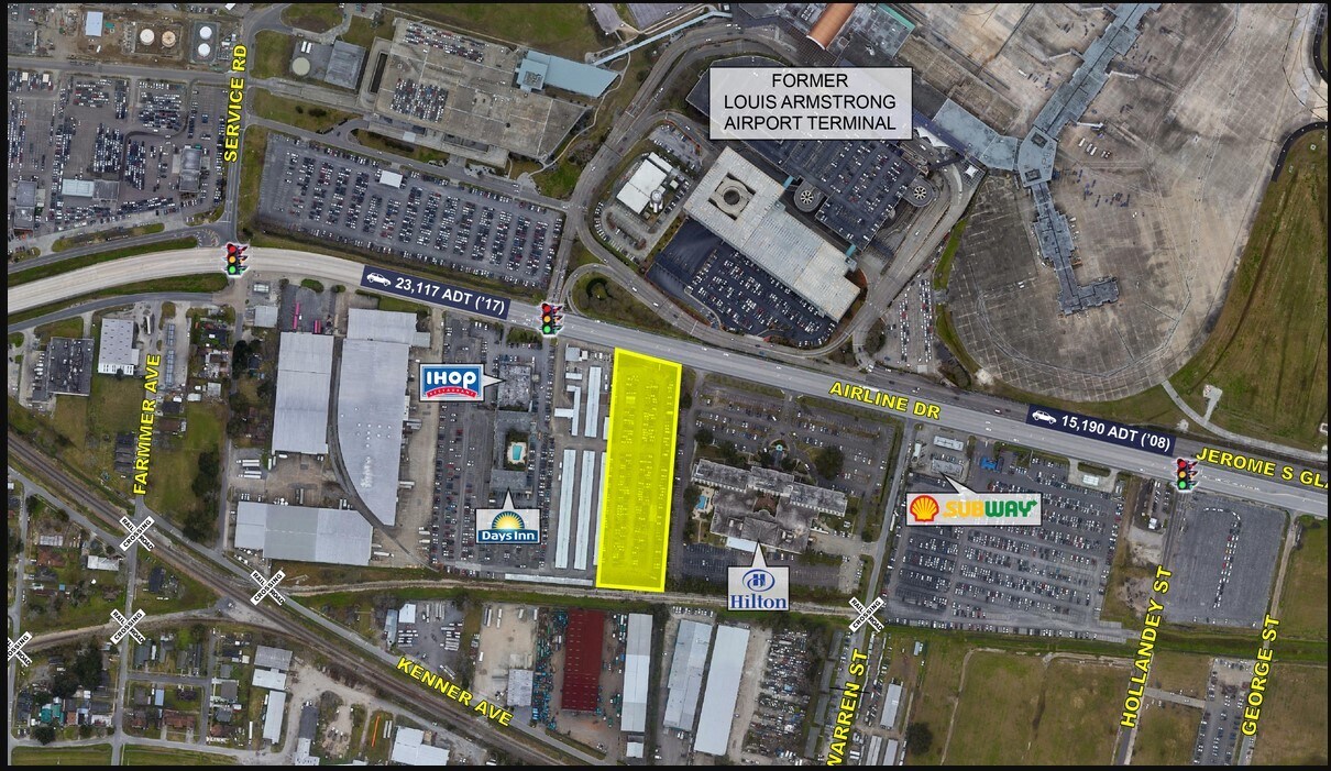 851 Airline Dr, Kenner, LA à louer Aérien- Image 1 de 3