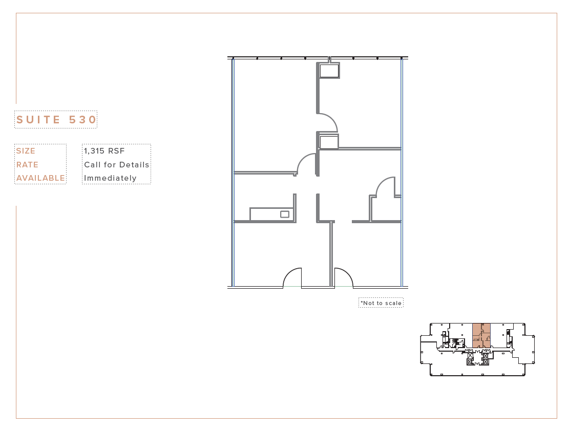 11611 San Vicente Blvd, Los Angeles, CA for lease Floor Plan- Image 1 of 1