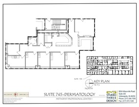 1801 N Senate Blvd, Indianapolis, IN à louer Plan de site- Image 1 de 1