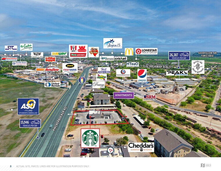 1225 Knickerbocker Rd, San Angelo, TX à vendre - Photo du bâtiment - Image 3 de 7