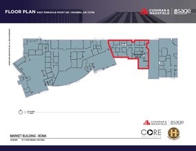5403-5415 Pinnacle Point Dr, Rogers, AR à louer Plan d’étage- Image 1 de 1