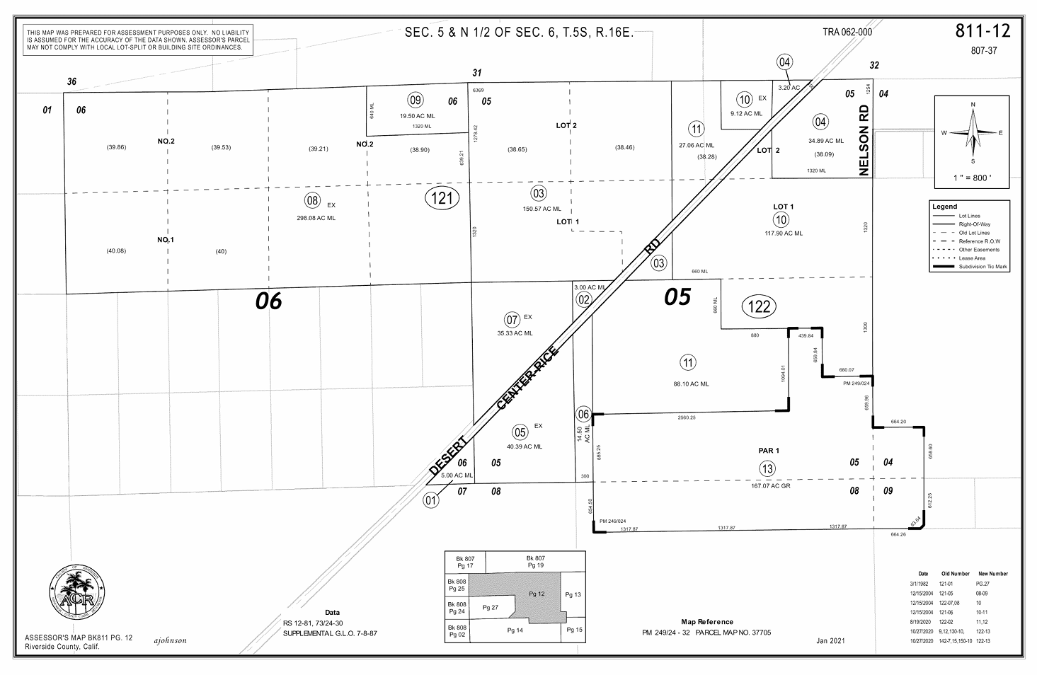 24475 1/2 Rice Rd, Desert Center, CA for lease Plat Map- Image 1 of 2