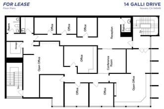 14 Galli Dr, Novato, CA for lease Floor Plan- Image 1 of 1