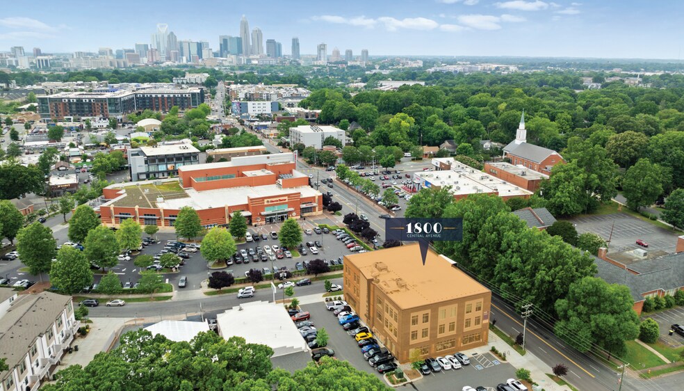 1800 Central Ave, Charlotte, NC à louer - Aérien - Image 2 de 8