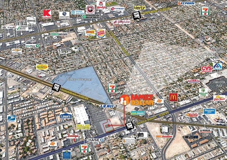 2597 W Charleston Blvd, Las Vegas, NV for sale - Building Photo - Image 3 of 5