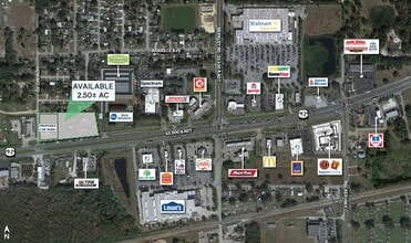 US Hwy 92 & Howard rd, Auburndale, FL - Aérien  Vue de la carte
