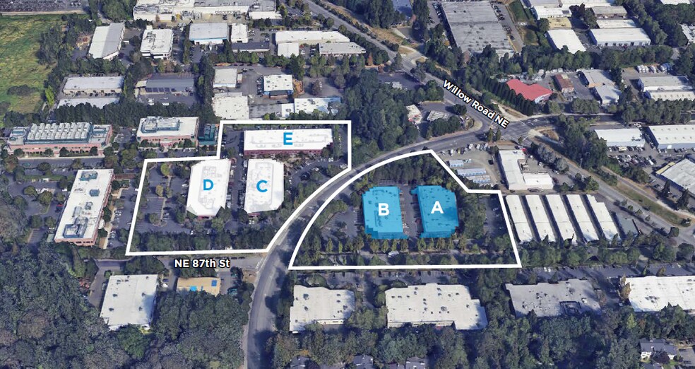 14710-14728 NE 87th St, Redmond, WA for lease - Aerial - Image 2 of 8