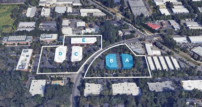 14710-14728 NE 87th St, Redmond, WA - Aérien  Vue de la carte - Image1