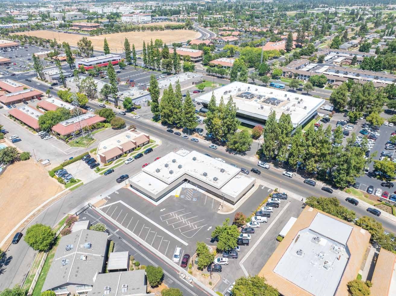 1111 E Warner Ave, Fresno, CA for lease Aerial- Image 1 of 5