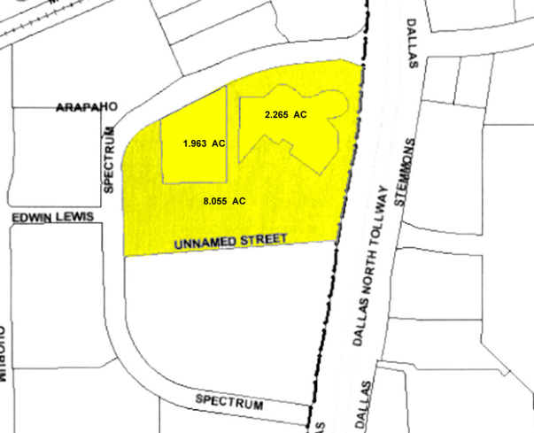 15301 N Dallas Pky, Addison, TX à louer - Plan cadastral - Image 2 de 13