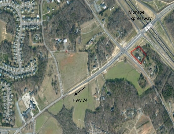 6122 Secrest Shortcut Dr, Monroe, NC à vendre - Aérien - Image 1 de 1