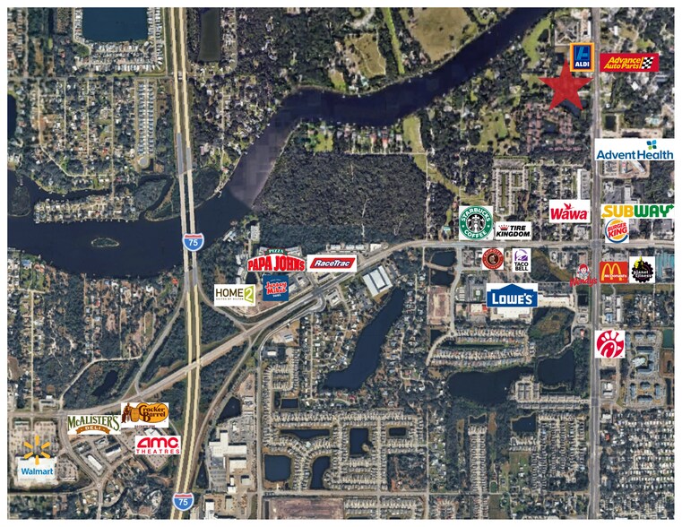 8635 US 301 S, Riverview, FL à vendre - Aérien - Image 2 de 3