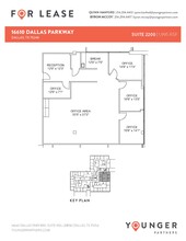 16610 N Dallas Pky, Dallas, TX for lease Floor Plan- Image 1 of 1