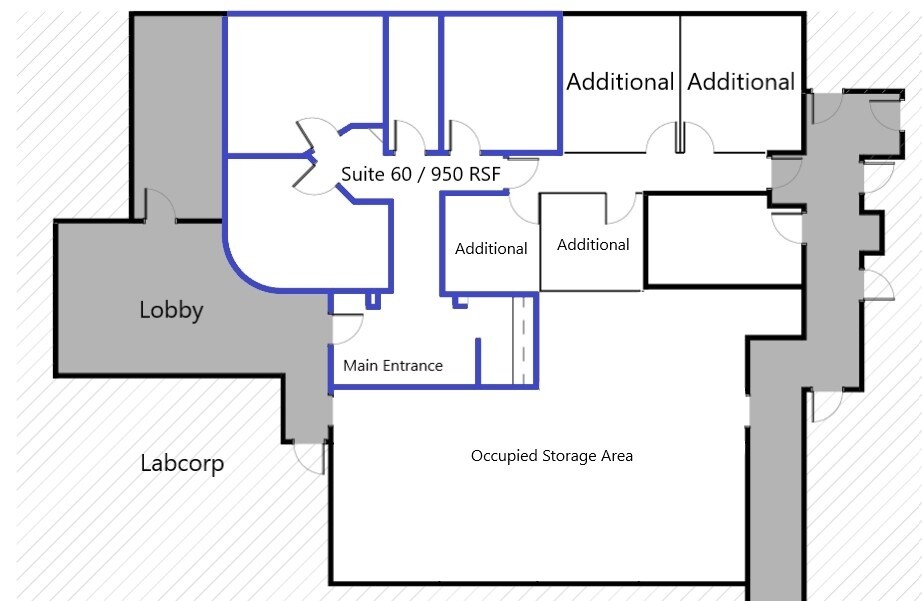 9331 S Colorado Blvd, Littleton, CO for lease Floor Plan- Image 1 of 5