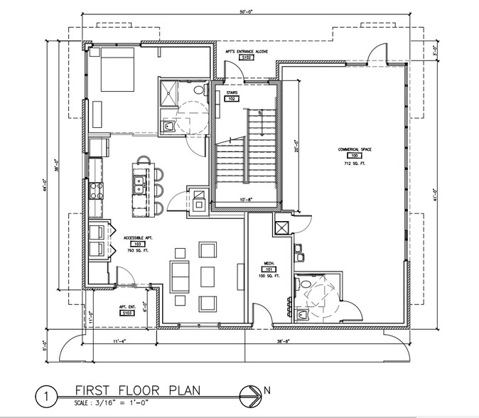 386 Grant St, Buffalo, NY à louer - Plan d  tage - Image 2 de 2