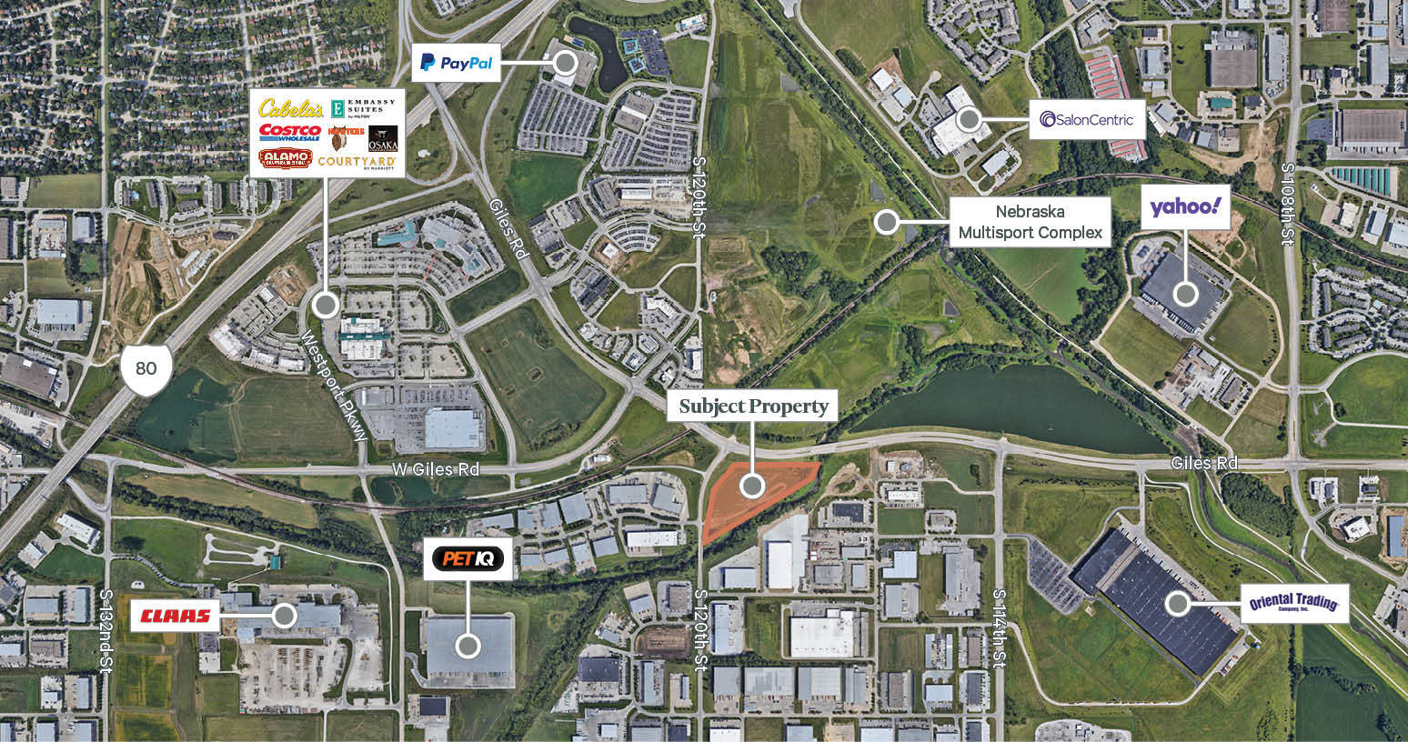S 120th Street & Giles Road, La Vista, NE à vendre Photo principale- Image 1 de 24