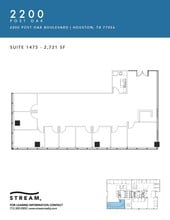 2200 Post Oak Blvd, Houston, TX for lease Floor Plan- Image 1 of 1