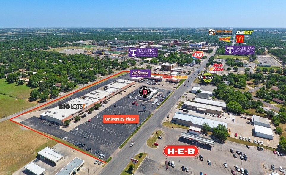 2029-2133 W Washington St, Stephenville, TX for lease - Aerial - Image 1 of 3