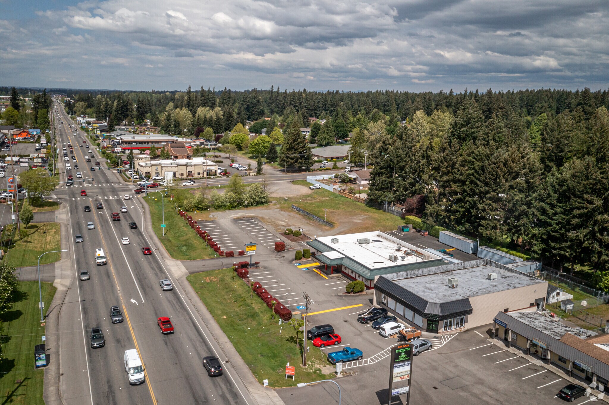 15317 Meridian Ave E, Puyallup, WA à louer Aérien- Image 1 de 3