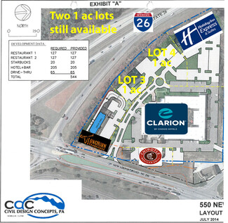 Plus de détails pour 550 Airport Dr, Fletcher, NC - Terrain à louer