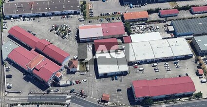 Décines-Charpieu, RHO - Aérien  Vue de la carte