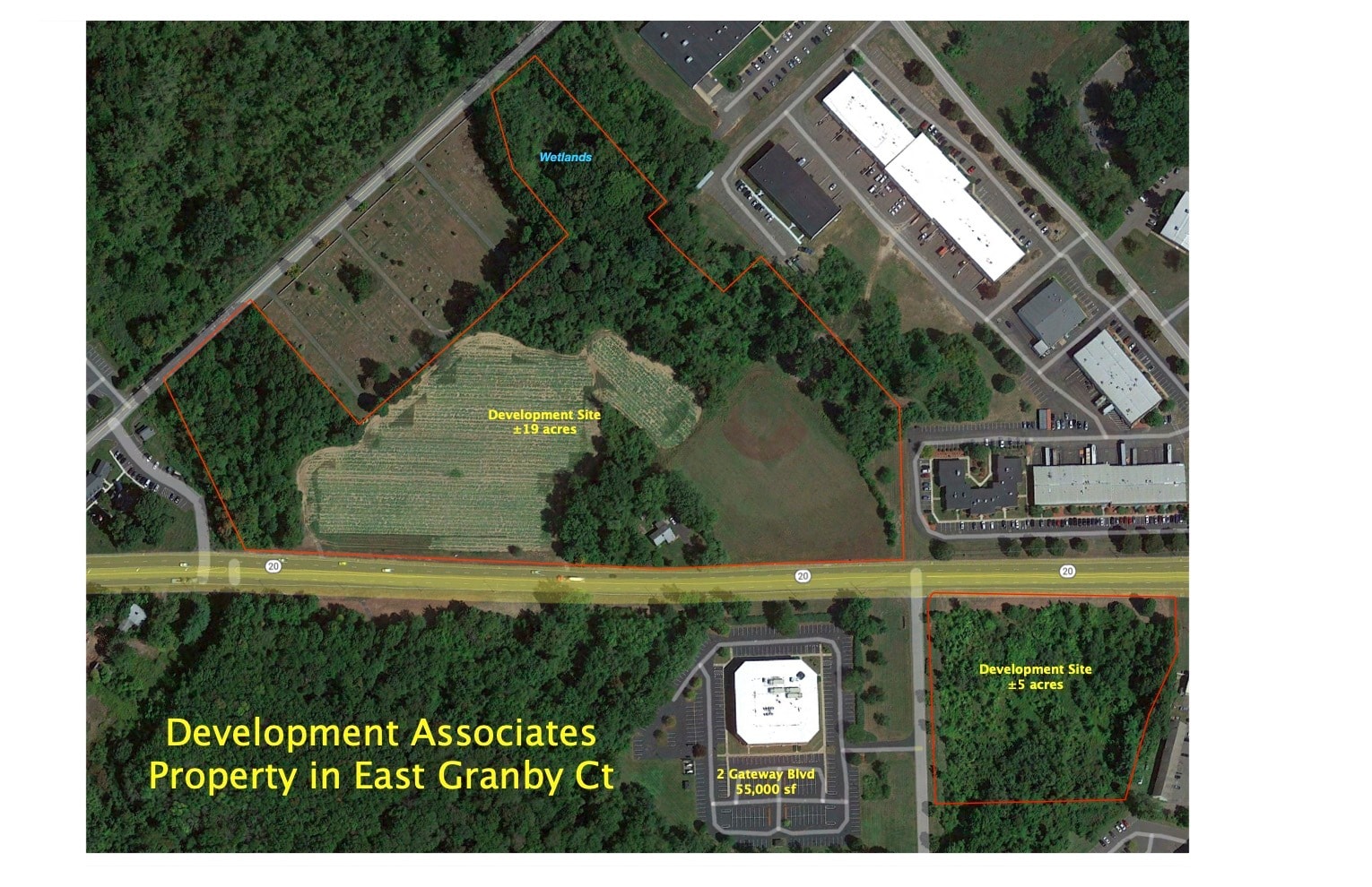 81 Rainbow Rd, East Granby, CT for lease Aerial- Image 1 of 3