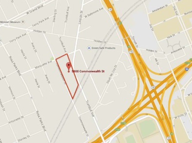 5900 Commonwealth St, Detroit, MI à louer - Aérien - Image 2 de 3