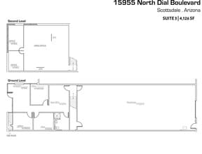 15955 N Dial Blvd, Scottsdale, AZ à louer Plan d’étage- Image 1 de 2