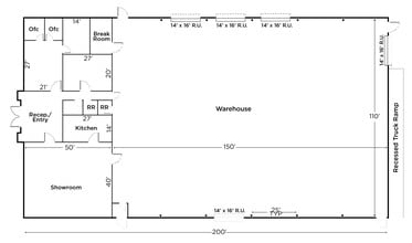 2358 Cepheus Ct, Bakersfield, CA for lease Floor Plan- Image 2 of 3