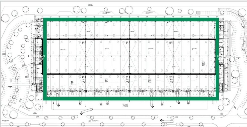 Industriel dans Saint-Quentin-Fallavier à louer - Plan de site - Image 3 de 3