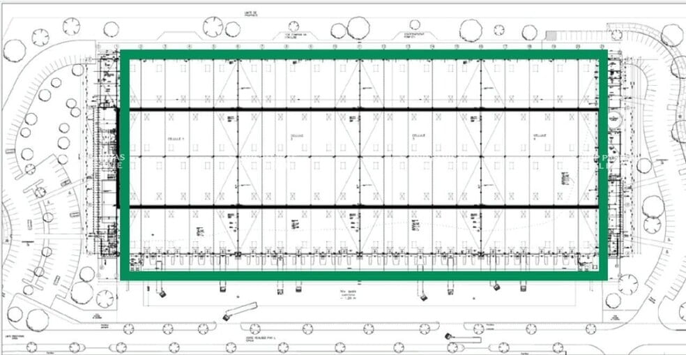 Industrial in Saint-Quentin-Fallavier for lease - Site Plan - Image 3 of 3