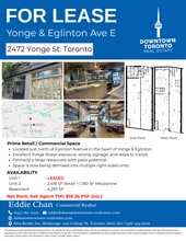 2472 Yonge St, Toronto, ON for lease Interior Photo- Image 1 of 1
