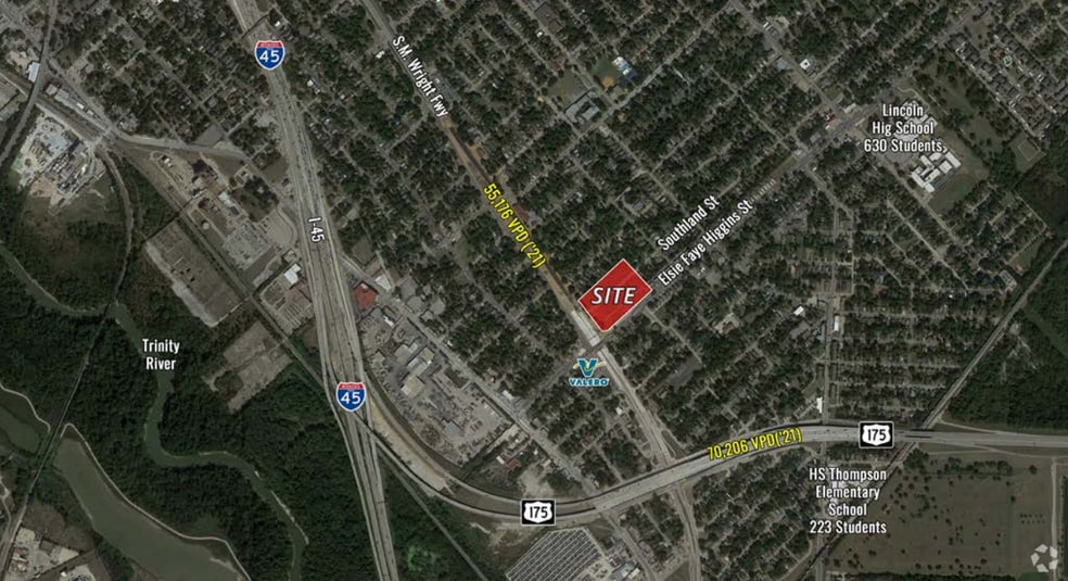 2214 Southland St, Dallas, TX à vendre - Aérien - Image 1 de 4