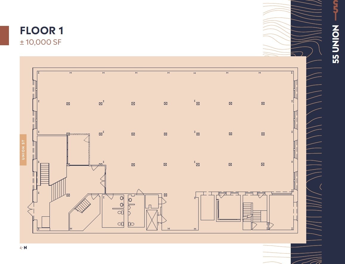 55 Union St, San Francisco, CA for lease Floor Plan- Image 1 of 1