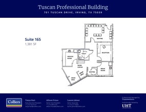 701 Tuscan Dr, Irving, TX for lease Floor Plan- Image 1 of 1