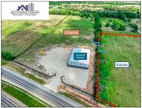 11125 E State Highway 31, Kerens, TX - Aerial map view