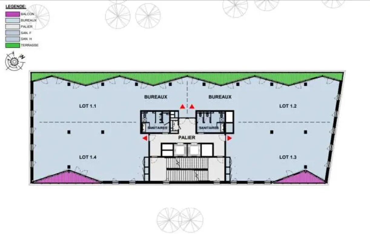 Office in Vénissieux for lease Interior Photo- Image 1 of 3