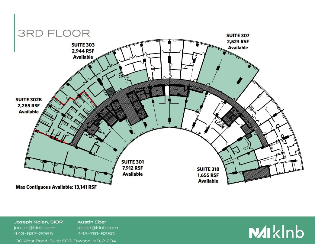 300 E Joppa Rd, Towson, MD for lease Floor Plan- Image 1 of 1