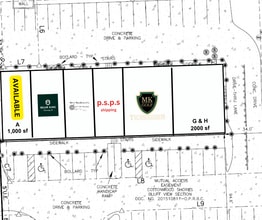 4315 W FM 2147, Cottonwood Shores, TX for lease Site Plan- Image 2 of 2