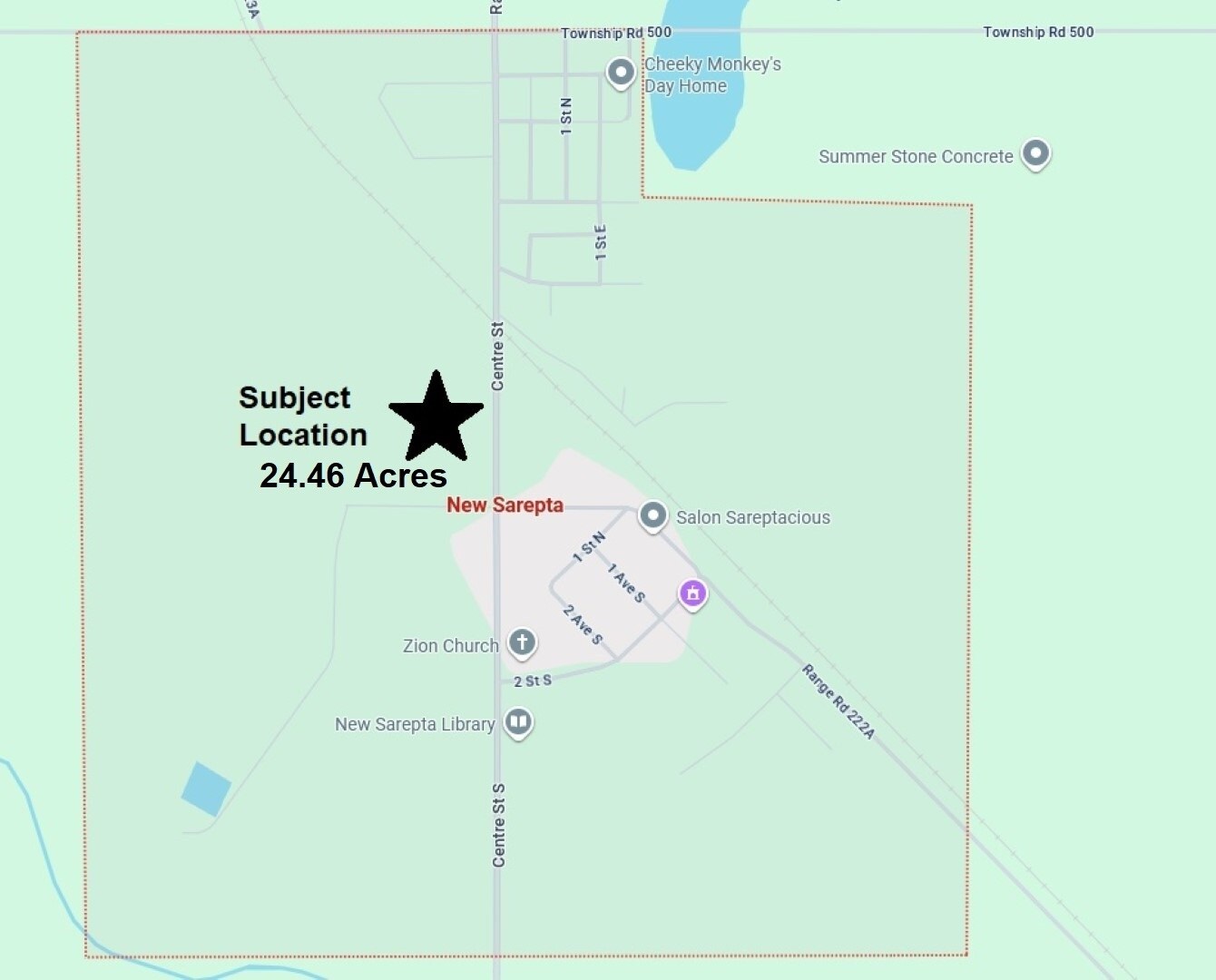 Centre St, Leduc County, AB for sale Aerial- Image 1 of 19