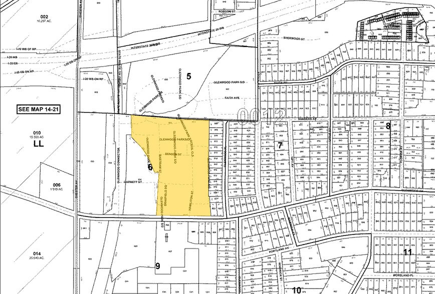 934 Glenwood Ave SE, Atlanta, GA à louer - Plan cadastral - Image 2 de 14