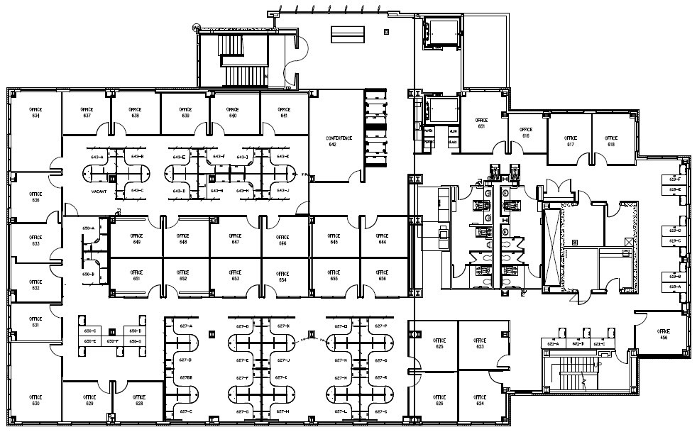 915 E High St, Charlottesville, VA à louer Plan d  tage- Image 1 de 1