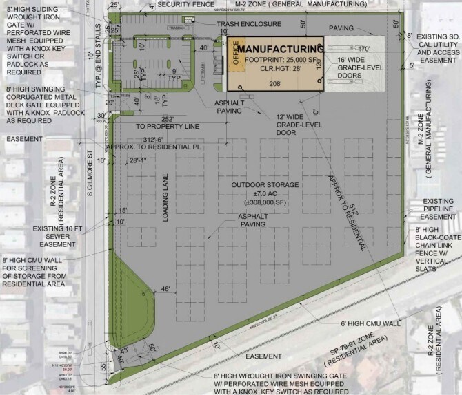 9.20 Acres Acacia & Gilmore St, Hemet, CA à vendre - Plan de site - Image 2 de 6