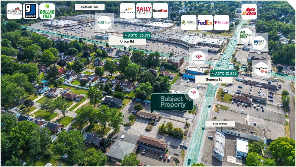 4099 Seneca St, West Seneca, NY à vendre - Aérien - Image 3 de 3