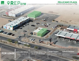 Plus de détails pour 12295 Pellicano Dr, El Paso, TX - Commerce de détail à louer