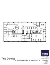 6120 Powers Ferry Rd NW, Atlanta, GA à louer Plan d’étage- Image 1 de 1