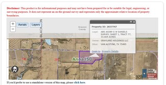 Plus de détails pour 0000 FM 3133, Van Alstyne, TX - Terrain à vendre