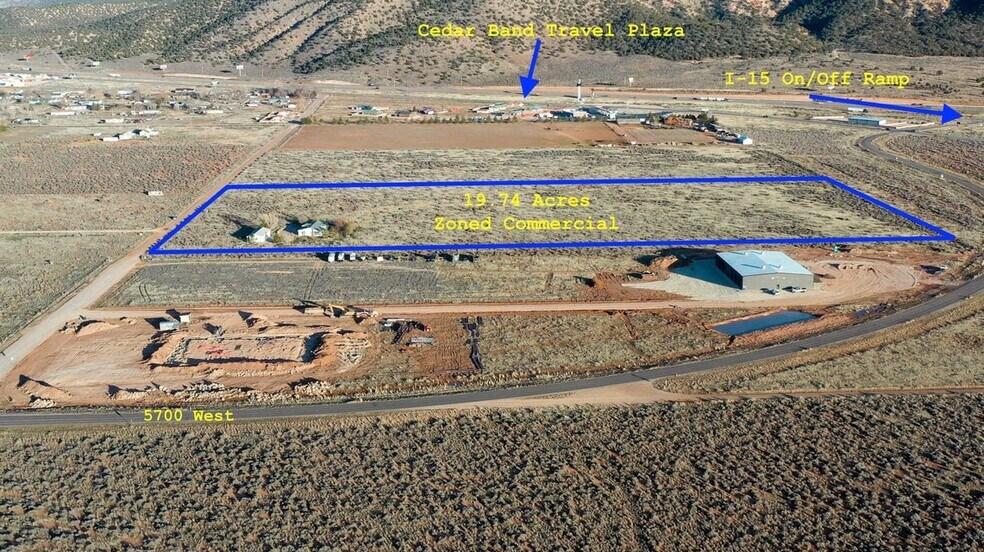 5561 W 3600 S, Cedar City, UT à vendre - Photo du bâtiment - Image 2 de 57